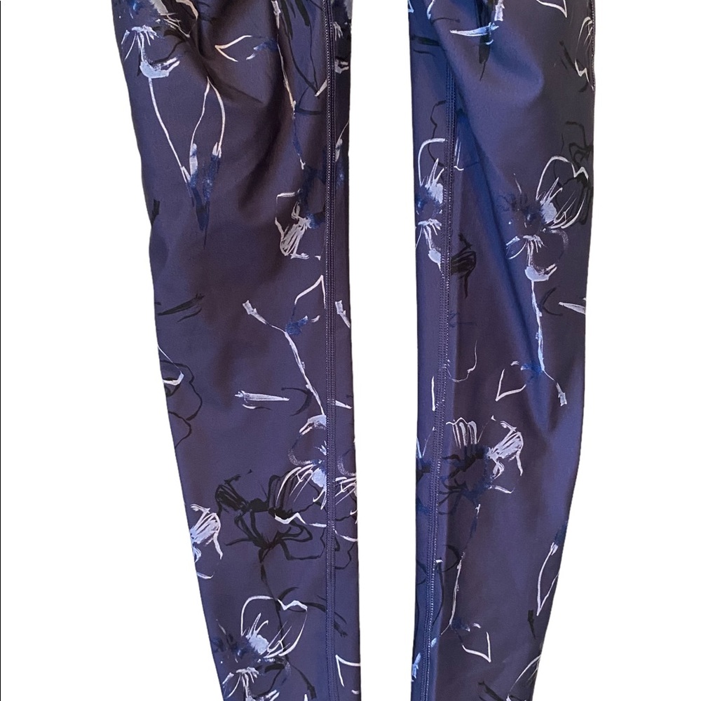 Fabletics High Waisted Purple Designed Leggings - image 7